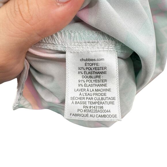 Chubbies Men's En Fuego 7" Southwestern Print Elastic Mesh Lined Swim Trunks - Picture 10 of 11